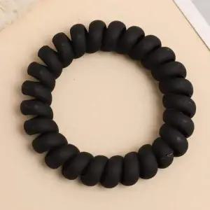 코튼 니트 3개입 머리끈 헤어끈 스프링 실크