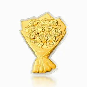 갤러리아 순금 선물 꽃다발 골드바 24K 0.2G