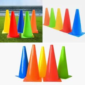 (칼라콘38cm)트레이닝콘 꼬깔콘 표지판 안내판 체육/칼라콘/꼬깔콘/체육도구/훈련콘/트레이닝콘/라바콘