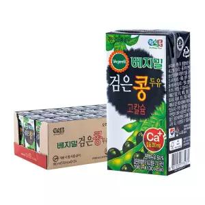 베지밀 검은콩 고칼슘 두유 190ml x 24팩