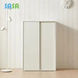 [SASA]사사가구 뉴브리엘 슬라이딩 키큰 다용도 선반 수납장 1200