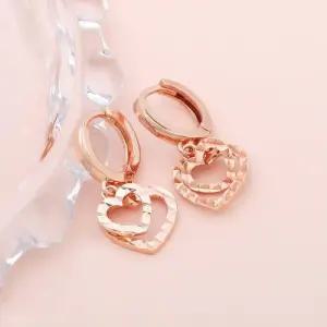 [오노마] ONM 14k골드핀귀걸이 14K 링 드롭 금침 귀걸이