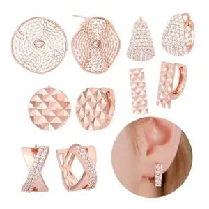 [오노마] ONM 골드핀귀걸이 14K 컷팅 Gold-pin 로즈골