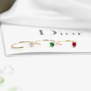 [아우트]큐빅 주얼리 귀걸이 (10K