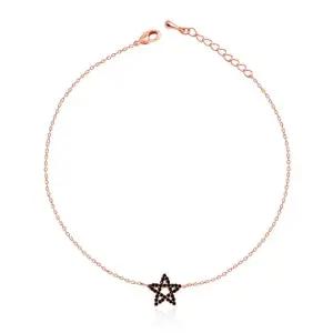 [아우트]블랙스타 로즈골드 패션 로즈골드발찌 발찌