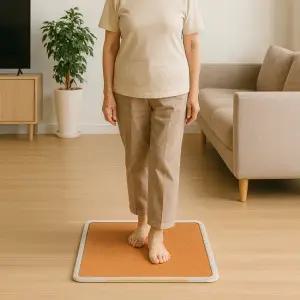 BASS 비가열 천연 황토 발지압매트 발지압판 발바닥 마사지 발판 효도선물