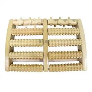 원목 발바닥 안마기 대-T 발마사지기 발지압판 롤러형안마기 종아리안마기 부모님선물 선물 발안마기