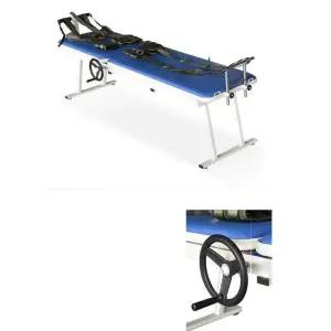 허리 견인 치료기 디스크 요추 측만증 교정기 침대