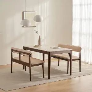 [삼익가구][NEW 기본배송비무료이벤트]오벤느 포세린 통세라믹 4인용 원목 식탁 1400 테이블