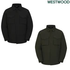 [롯데백화점]웨스트우드 남성 커버 패딩 셔켓 WN3MVJP207