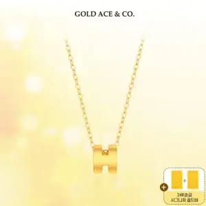 24K 순금 행운 아르코 목걸이 + 24K 순금 시그니처 골드바 2개