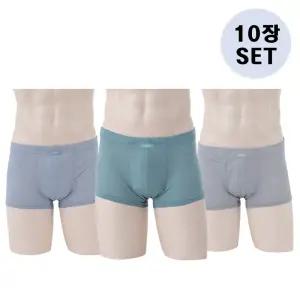 [10개세트] 남성 인견 사각팬티 사각드로즈 팬티 (3color)