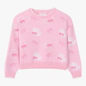 [로엠걸즈] 전판 자카드 풀오버 RGKA25W4P