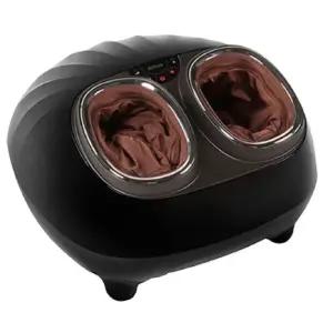 휴테크 강도조절 3가지 자동프로그램  3D 입체 공기압 발 마사지기 안마기_블랙