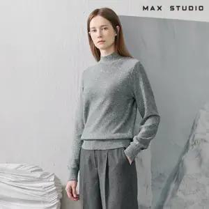 막스스튜디오 25FW 윈터 시퀸 트윙클 하이넥 풀오버 3종