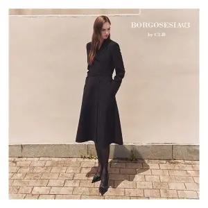 보르고세시아 24FW 더블버튼 플레어 원피스 431550