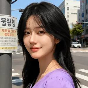 지비킹 정수리 앞머리 가르마 수제 부분가발 인모 100% 큰사이즈