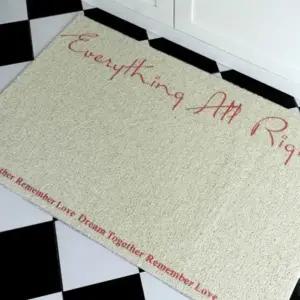 현관 발매트 레드 신발털이 입구매트 매장카페트