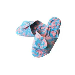 부드러운 지압돌기 다용도 슬리퍼 x2개 마사지슬리퍼