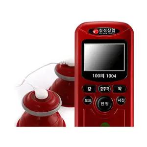 MD정품 사각패드 부항자극기 저주파 자극기 부황기 2세트 반영구적 흡착패드 부항 마사지기 부모님 전기 안마기 주황기