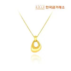 [한국금거래소]24K 볼륨앵글 팬던트 목걸이