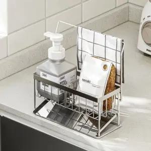 올스텐 스테인리스 싱크대 수세미 행주 거치대 걸이/거치대/받침/상부장/가정용/받침대/걸이대/진열대/씽크