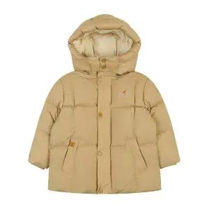 [캉골키즈](마산점)후드 포인트 푸퍼 숏 다운점퍼 RD 0107 베이지 (ARDCDJ01070BE)