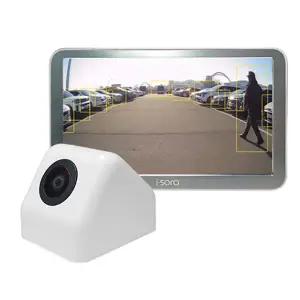 아이소라 AI 인공지능 AHD 승용차 소형 후방카메라 와이드화각 AI-501S + AHD모니터