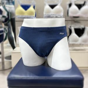 [AK플라자] [휠라언더웨어] FI4BFG3605M 폴리스판 투톤 로고 남성 삼각팬티 택1