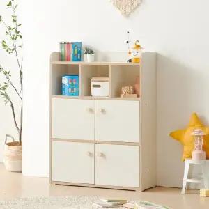 [신세계라이브쇼핑]E0 모듈 3단 4도어 책장 800 ITG329R (착불)