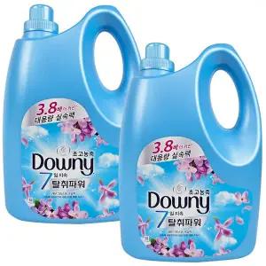 다우니 초고농축 섬유유연제 탈취파워 레몬그라스와 라일락 3.8L 2개 gx