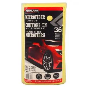 [커클랜드] 다용도 극세사 타올 36장 버핑 드라잉 차량용 타월 수건 gx