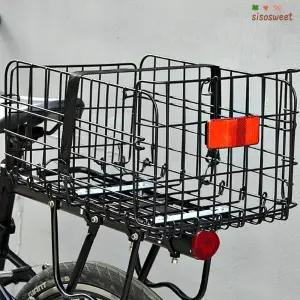 자전거 뒷바구니 바스켓 사이클 철재 접이식 짐받이 바구니 수납함