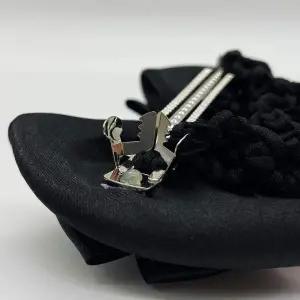 [콩심팥심]리본 블랙 올림머리 머리망 간호사머리망 헤어핀