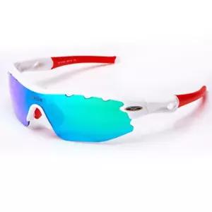 [콩심팥심]주니어 고글 피닉스 화이트레드 (렌즈색 그린)