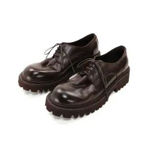 국내매장판 야세 구두 6.5cm 페더 코만도솔 홀스하이드 더비 브라운 530047