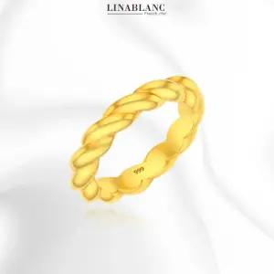 [리나블랑]24K 볼륨라인 반지
