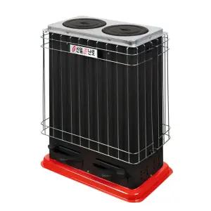 신일 연탄난로 2구 6탄/ 실내 실외 사무실 회사 공장난로 2구연탄난로