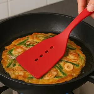 (국내생산)하우스웨어 프리미엄 실리콘 조리도구 뒤집게 대 레드