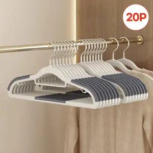 [할인바이할인] [10+10] 이지핏 미끄럼방지 회전형 옷걸이 (총 20P)