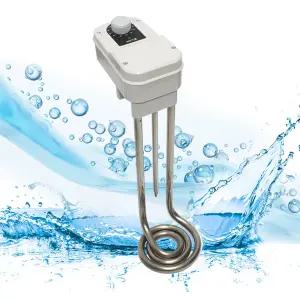 A-1 전기온수히터 300mm 국산 물데우는기계 돼지꼬리히터 순간 전기온수기