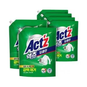 액체세제 액츠 퍼펙트 딥클린 2.2L x 6개