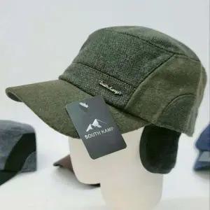 [애슬릿] 볼캡 남성 겨울 방한 귀마개 귀달이 모자 숏 챙 등산 운동