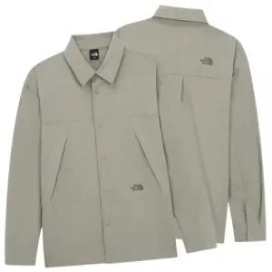 [매장판] 노스페이스 남성 셔츠 스트라이드 남방 아웃도어 간절기 아우터 웜 그레이 NH8LR53C