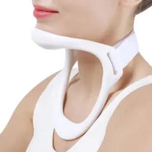 목 지지대 바른 자세 넥 가드 서포터 턱쏠림 방지 고 목견인기 일자목 목스트레칭 목보호대 바른