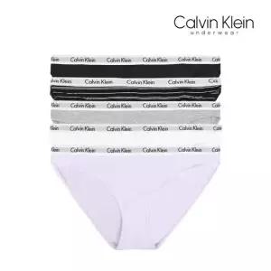 캘빈클라인 언더웨어 여성 팬티 5장 세트 속옷 코튼 QP2135O-066