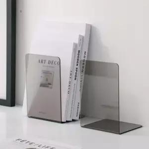투명책꽂이 아크릴책꽂이 책상책꽂이 미니책꽂이 2p 책 사무실 서재 책상 정리 도서관 아크릴 북 파일
