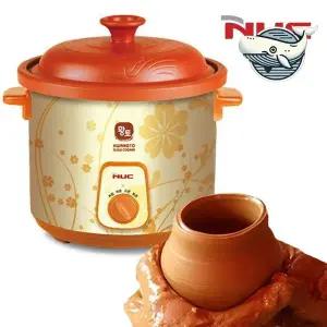 [콩심팥심]황토 세라믹 슬로우쿠커 3.5L 자동 요리