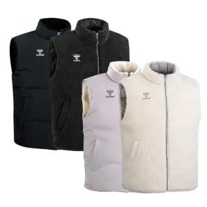 2025 F/W 험멜 기능성 우븐 플리스 양면 패딩 조끼 HM-6889