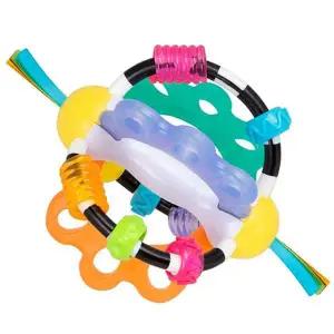 [골드스마일]치아발육기 아기 첫 촉각 탐험공 딸랑이 아기장난감